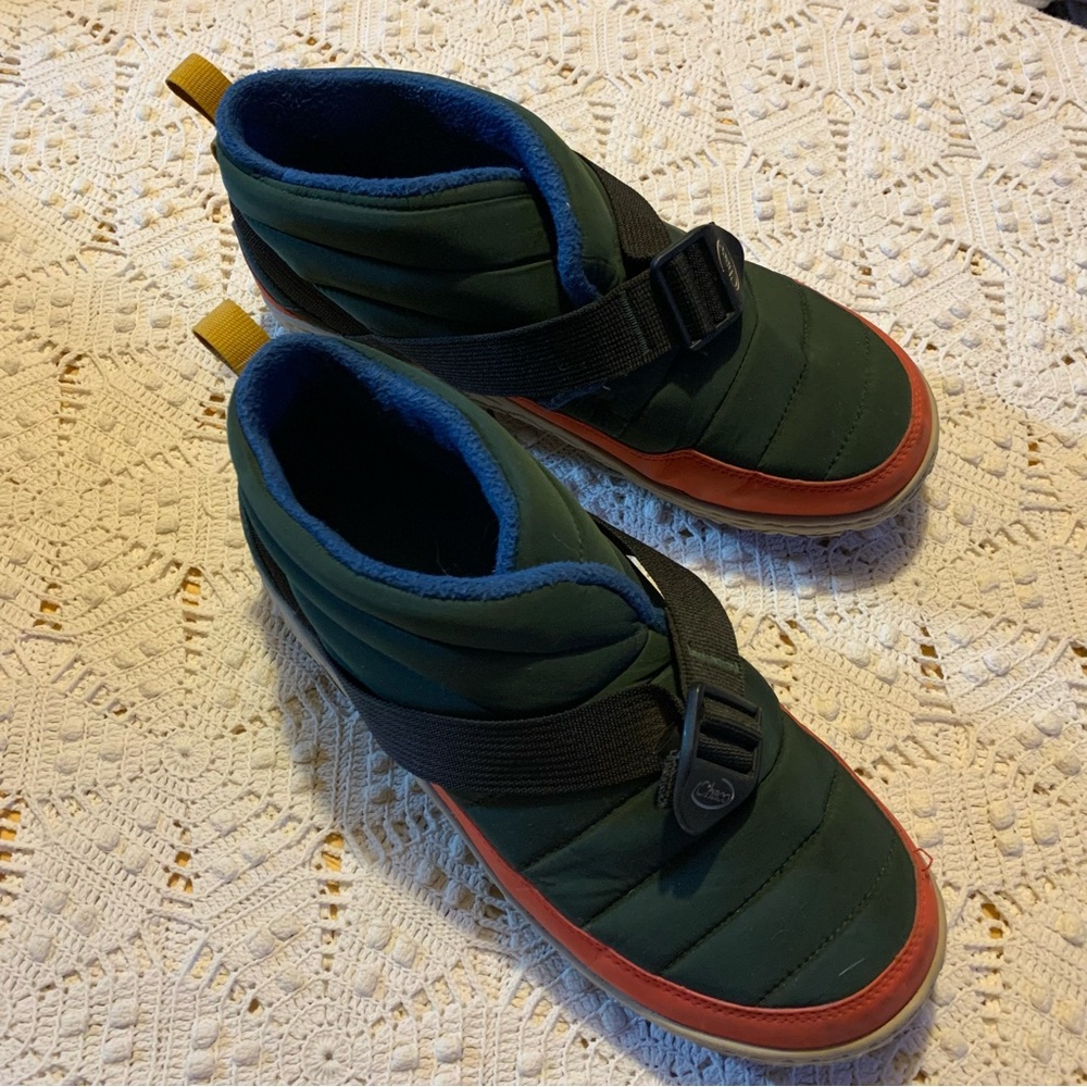Women's Ramble Puff Linear Casual Shoes - Forest Green - Size 10.5 - Supportive